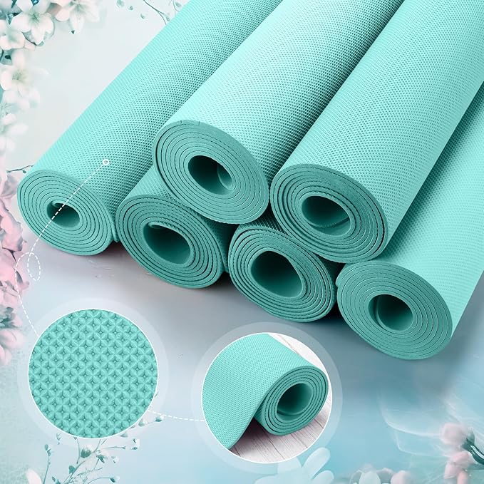 Timgle 12 Pack Yoga Mat Bulk, 4mm Thick Extra Long Sports Mat Anti Slip Tear Resistant Yoga Exercise Set for Fitness Stretching Home Workout Gym and Studio