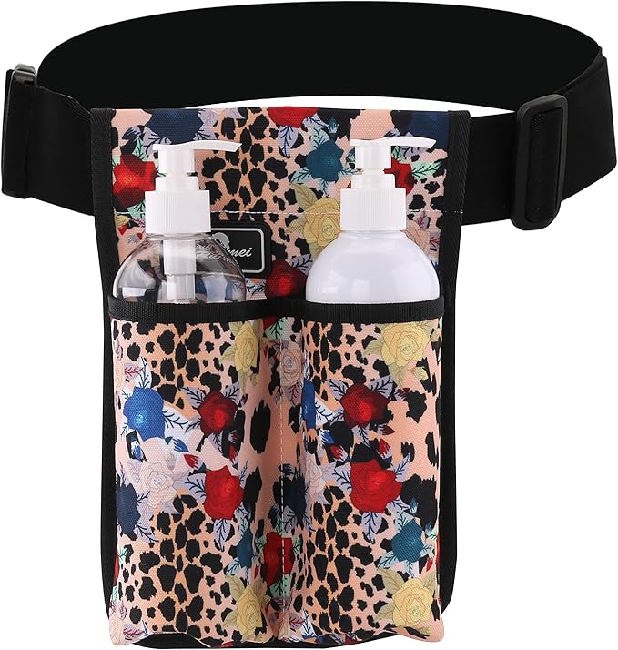 Massage Bottle Bag Massage Oil Bag Massage Therapist Holster Massage Lotion Holster Massage Oil Holster (2kdbaowen
