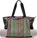 ESVAN Yoga Mat Bag Yoga Tote Carrier Shoulder Bag Carryall Tote for Office,Yoga,Pilates,Travel,Beach and Gym