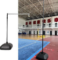 Iron Vertical Jump Tester with Bell, Gym Vertical Jump Training Device 1.3m-3.5m High, Basketball Volleyball Jump Measurement Tool Stick Pole