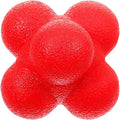 POPETPOP Hexagonal Reaction Ball Silicone Fitness Ball for Hand Eye Coordination Training Indoor Reaction Training for Speed and Reflex Exercises