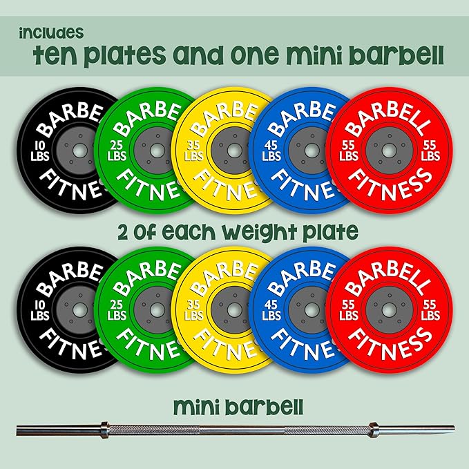 Mini Barbell – Ultimate Gym-Inspired Desk or Shelf Accessory with Removable Weight Plates | Miniature Weightlifting Fitness