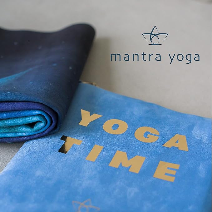 Mantra Yoga Travel PRO 1.5mm with Knee Pad - Foldable Fitness & Exercise Mat with Bag | Lightweight, Compact & Eco-Friendly | Non-Slip & Washable | For All Types of Yoga | 72" L x 24" W | 2.6 lbs
