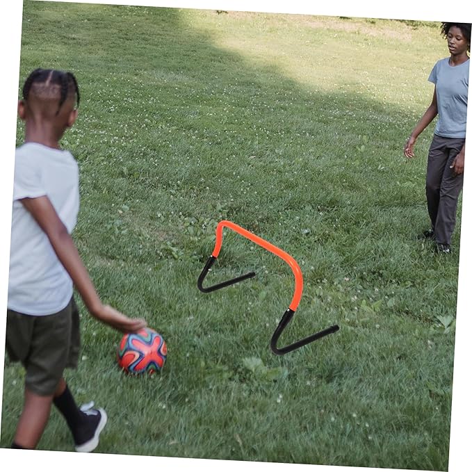 Happyyami Soccer Training Hurdles Height Agility Bar Durable Speed Hurdles for Professional Track Practice Equipment for Football Baseball and More