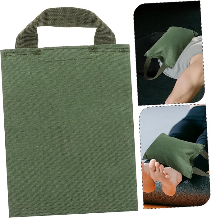 2Kg Canvas Sandbag with Handle Empty Weight Bag for Yoga Dance and Fitness Workouts Versatile Sandbag for Muscle Strengthening and Balance Enhancement