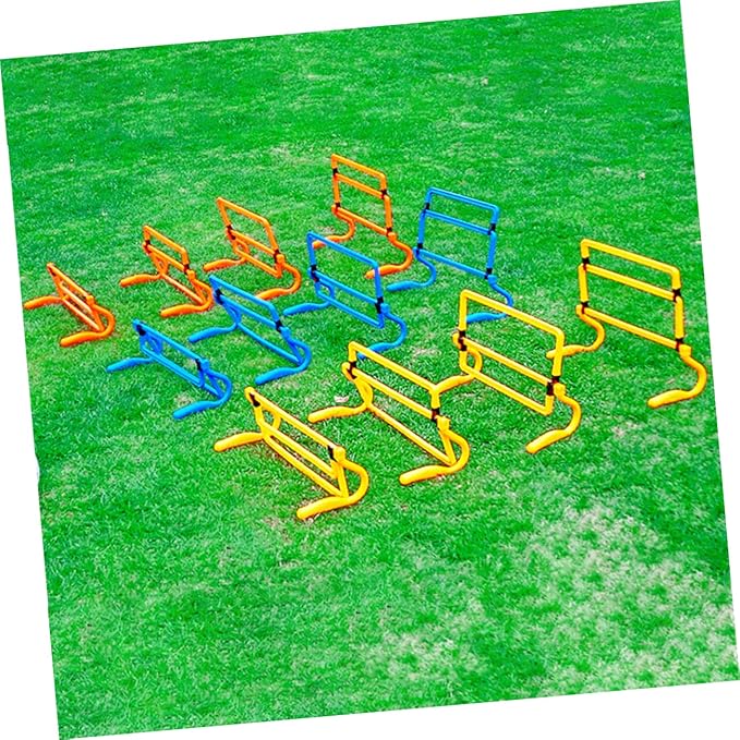 Sports Ladder Sports Equipment Athletic Gear Hurdles for Kids Football Agility Exercise Hurdles Soccer Field Obastacles Training Equipment Multicolor Football Training Yellow