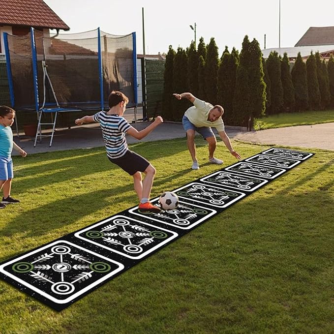 Speed Ladder Agility Ladder - Workout Laddersagility, Soccer Ladders Non-Slip Home Gym Footwork Drills Workout Equipment for Quickness, Endurance, Speed, and Coordination