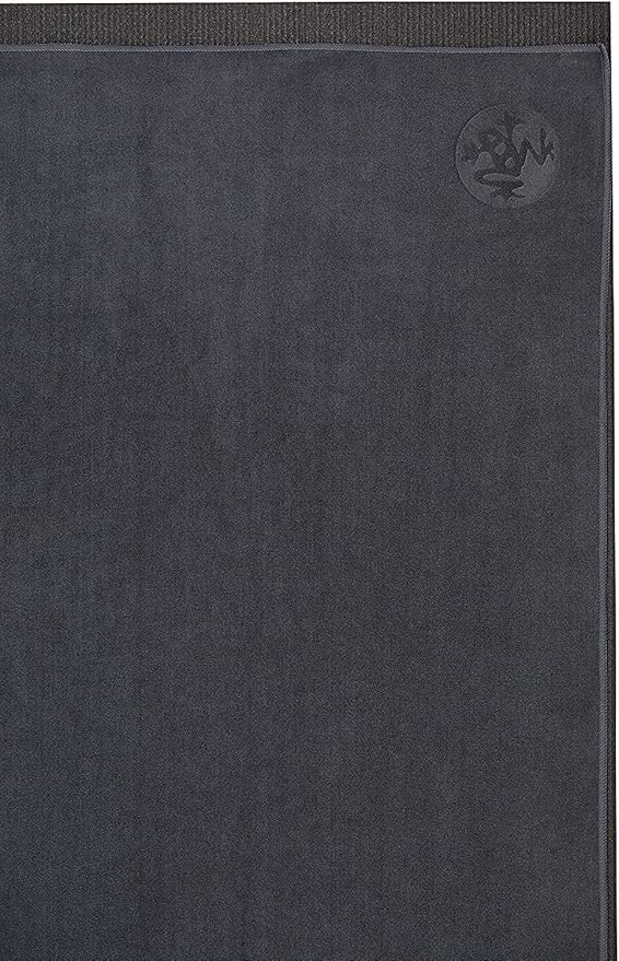 Manduka eQua Hot Yoga Mat Towel - 72" Instant Moisture Activated Grip Ultra Soft Microfiber Quick Dry, Daily Use Ready Lightweight, Travel Friendly Mat Layer 72 x 26.5 inches