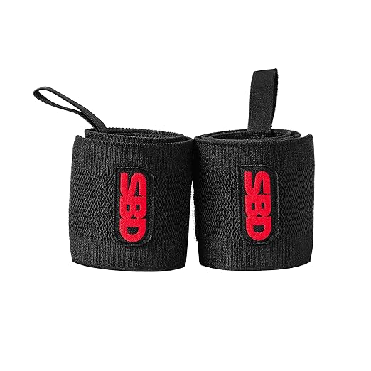 SBD Flexible Wrist Wraps – Supportive Wraps for Lifting, Powerlifting & Strength Training – IPF Approved, Made in Great Britain