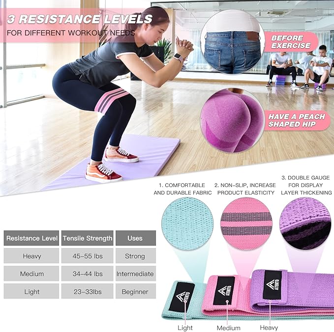 ATENTO 10Pcs Barbell Pad Set with Weight Lifting Belt, Thick Cushion Hip Thrust Pad for Bench Press, Lunges, Workout, Leg Exercise, Squat Bar Pad for Relief Pressure from Neck & Shoulder for Smith machine & Olympic Bars, with 2 Gym Ankle Straps, Hip Re...
