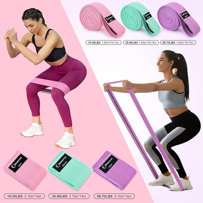 Pilates Ring Set Exercise Equipment, with Exercise Resistance Bands Set, Pilates Ball, Sliding Disks. Portable Home Gym - with Fitness Guide Poster