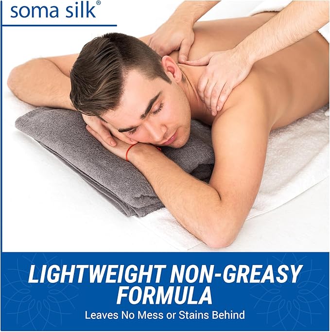 Professional Massage Cream, 1 Gallon - Smooth & Silky Massage Creme for Massage Therapy - Calendula & Jojoba Oils - Long Lasting Glide - Washes Clean from Linens - Spa & Therapist Supplies