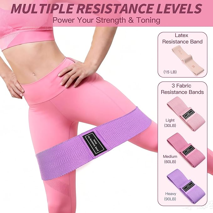 Pilates Kit, Pilates Essential Kit for Women, Pilates Equipment with 14.5" Pilates Ring and Ball, Resistance Bands,Dumbbells & Grip Socks Accessories, Home Pilates Workout Kit for Starter