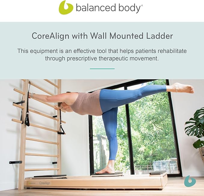 Balanced Body CoreAlign Pilates Equipment, Exercise Machine for Pilates Workout Trainer, Athletic Sport Trainer, or Physical Therapy Equipment