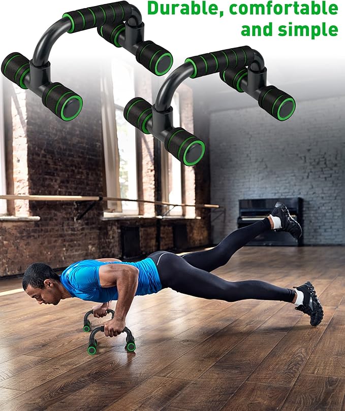 Push up Bar, Structure Portable for Home Fitness Training, Push Up Stands Handle for Floor Workouts, Suitable for Men and Women.