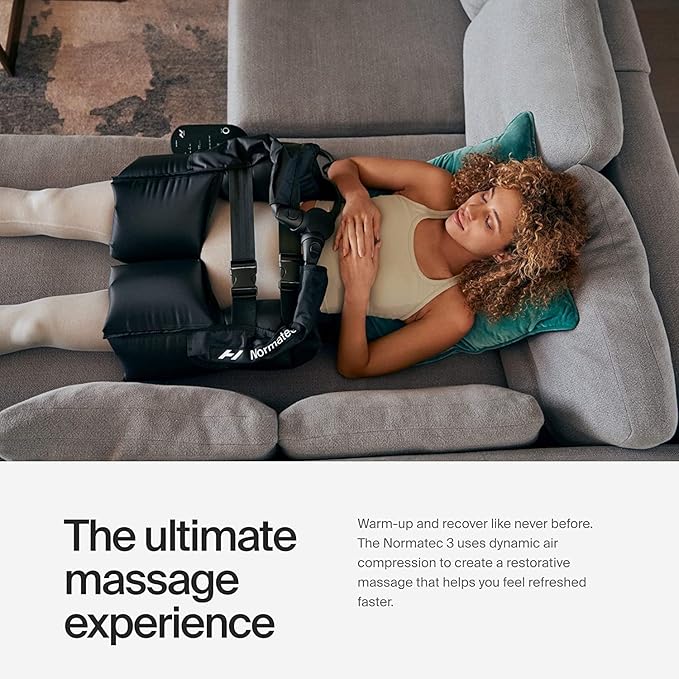 Hyperice Normatec 3 - Recovery System with Patented Dynamic Compression Massage Technology (Normatec 3 Full Body (Standard Legs + Hips + Arms)