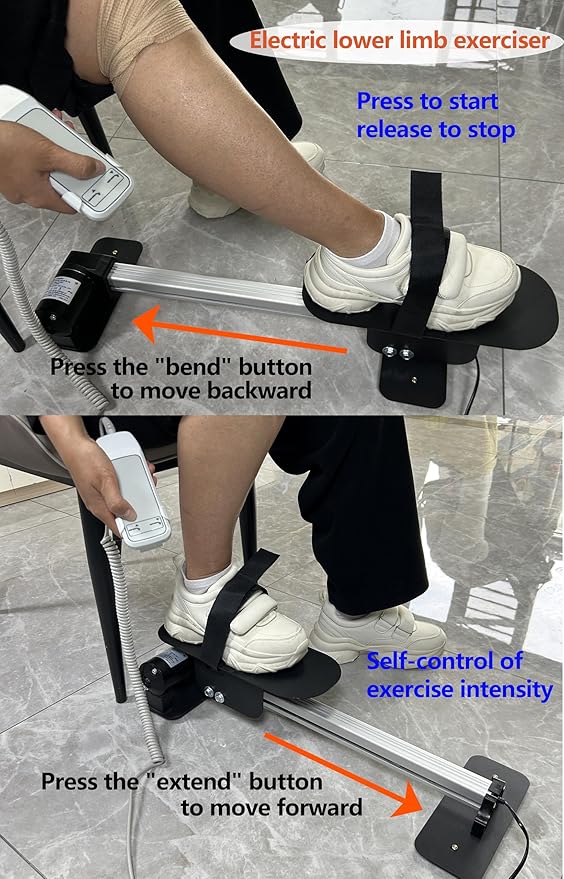 Electric Knee Glide for Knee Replacement Recovery Aids Kit Knee Therapy Exercise Strengthening Equipment for PCL ACL MCL Knee Surgery Before and After,FSA/HSA Eligible 2