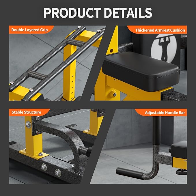 SogesHome Adjustable Pull Up Bar & Dip Station, Heavy Duty 330LB Capacity Multifunctional Home Gym Fitness Equipment for Strength Training, Push Up Stand for Arm, Back, Core & Full Body Workout