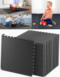 Kangler 20 pcs Gym Mats Set - EVA Foam Puzzle Floor Mats, High-Density Interlocking Foam Floor Tiles Home Workout Exercise Mats for Play-Room Garage Pool Treadmill Garage Kitchen Flooring