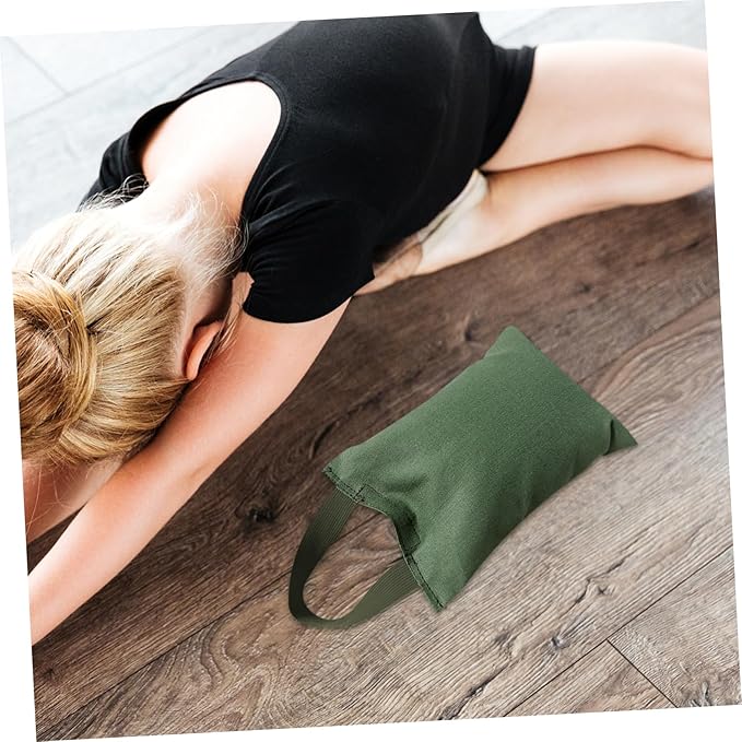 Happyyami Adjustable Weight Canvas Sandbag 2kg Empty Sandbag for Yoga Weight Training