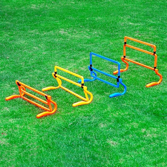 BESPORTBLE Removable Training Hurdles, Agility Ladder Speed Training Equipment, Soccer Training Agility Hurdles(Yellow)