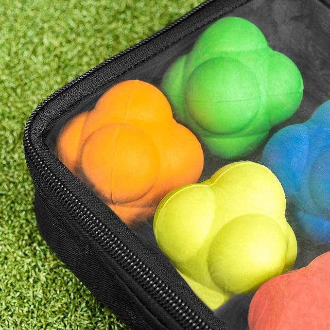 FORZA Reaction Ball [2 Sizes] | Reflex Training Balls | Baseball and Softball Agility Trainer