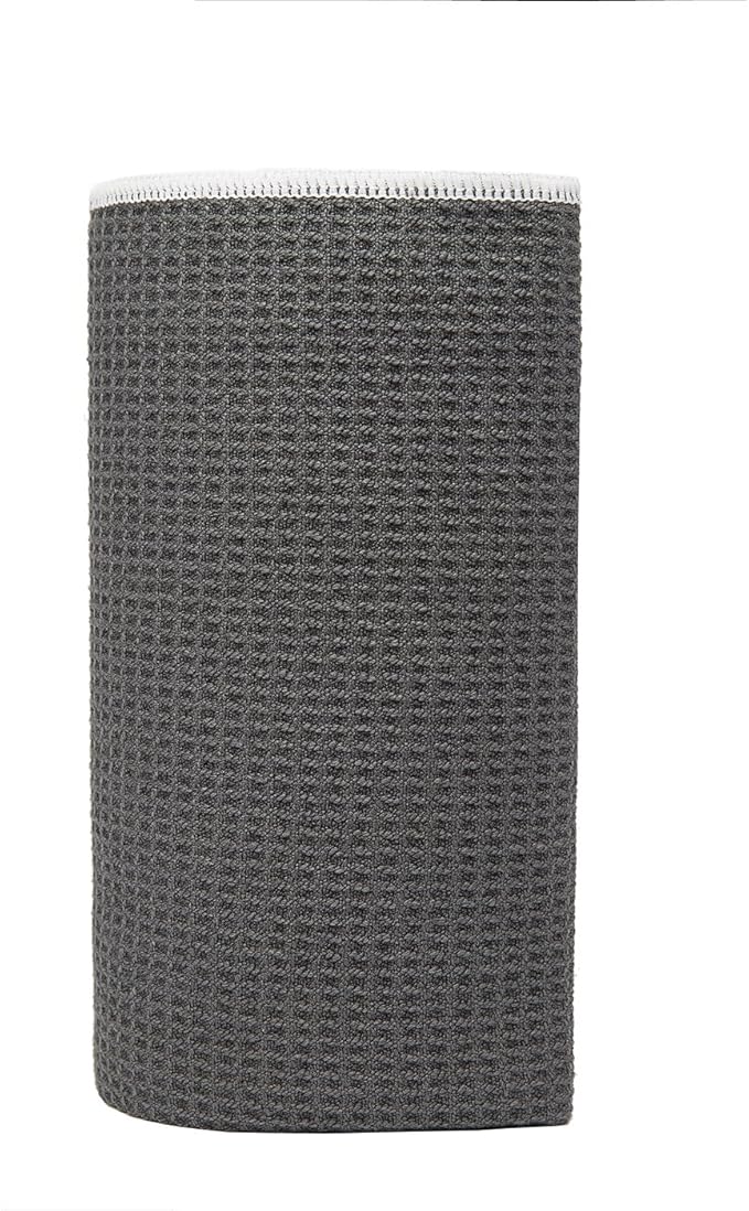Shandali Hot Yoga Towel - Mat-Sized, Microfiber, Super Absorbent, Anti-Slip, Injury Free, 24" x 72" - Best Bikram Yoga Towel - Exercise, Fitness, Pilates Gear