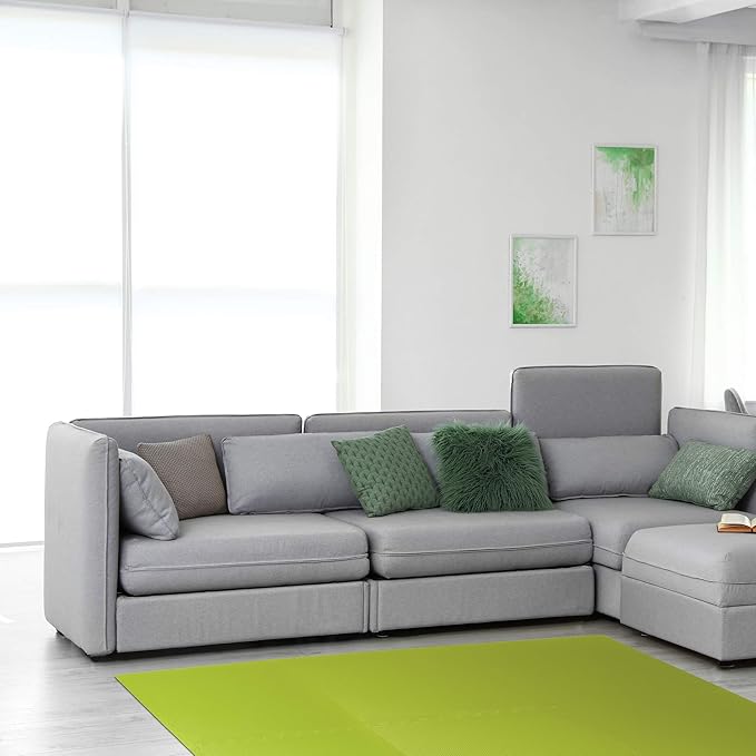 We Sell Mats 3/8" Thick Multipurpose EVA Foam Exercise Floor Mat, Interlocking Tiles, Anti-Fatigue for Home or Gym