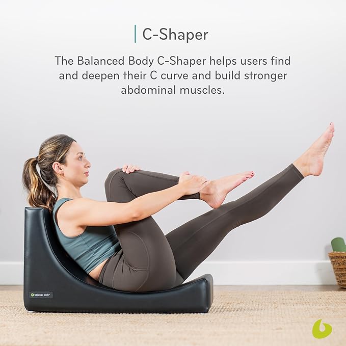 Balanced Body C-Shaper Pilates Teaching Tool, Pilates Accessory for Ab Exercises, Pilates Equipment for Home Workouts and Professional Studio Use