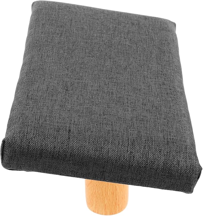 Height Portable Meditation Bench with Cushion Prayer Stool for Kneeling Zen Sitting Chair for Meditation and Balance Exercises Grey Seat for Adults