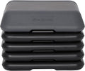 ZENY 16" x 16" High Aerobic Step Aerobics Stepper Platform with 4 Risers, Exercise Workout Stepper, Home Gym Equipment, Fitness Step Platform, Adjustable Aerobic Stepper