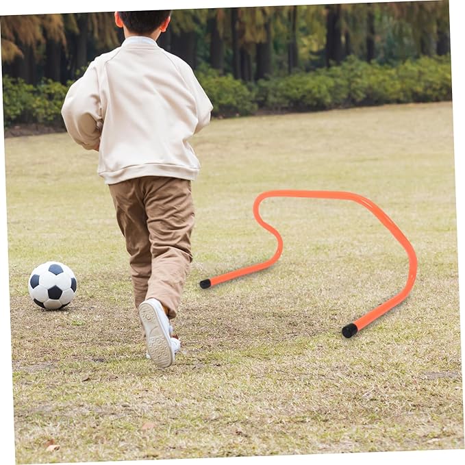 2pcs Agility Hurdles for Speed Training Plastic Training Equipment for Athletes for Soccer and Track Practice Coordination and Flexibility
