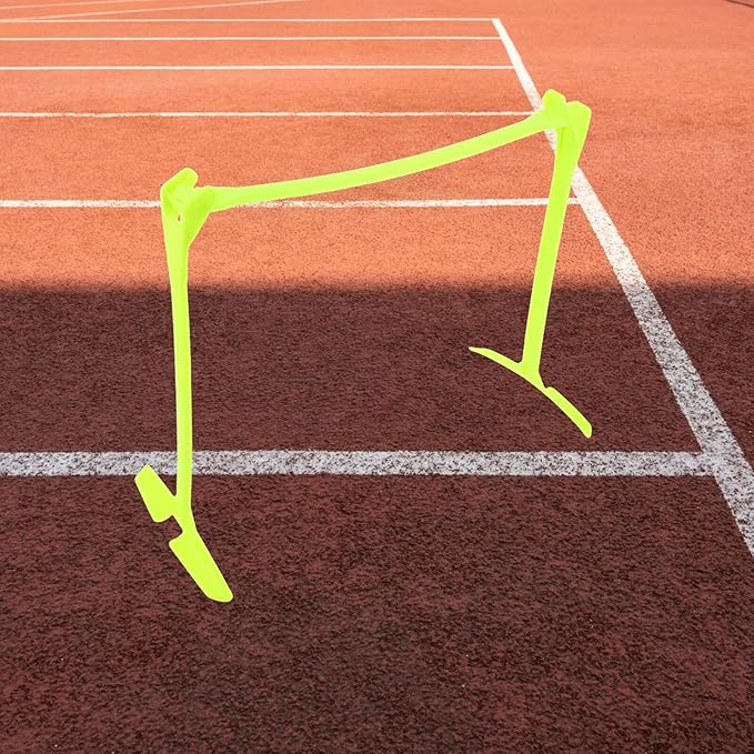 Adjustable Soccer Training Hurdles Foldable Speed Agility Hurdles for Football Practice Detachable Athletic Equipment for Agility and Speed Training