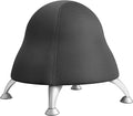 Safco Runtz Ball Chair for Kids, Anti-Burst, Exercise Ball Chair, Promotes Movement, Better Posture and Balance, Black Licorice