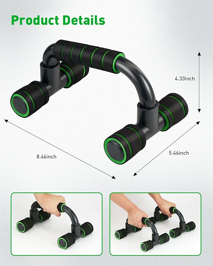 Push up Bar, Structure Portable for Home Fitness Training, Push Up Stands Handle for Floor Workouts, Suitable for Men and Women.