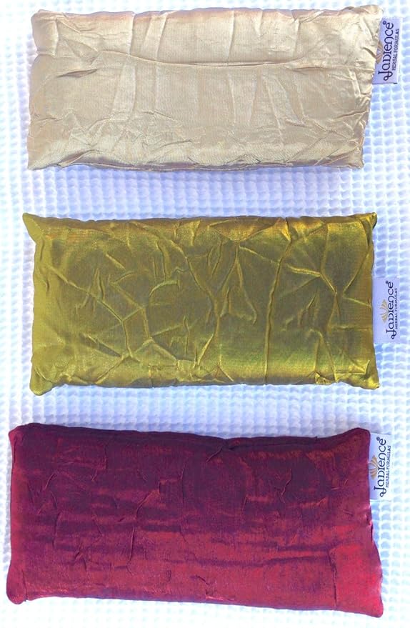 JADIENCE Lavender Eye Mask - GREEN: Soothing Eye Pillow for Stress & Tired Eyes! | Perfect Yoga Eye Bag | Best Eye Mask for Migraines