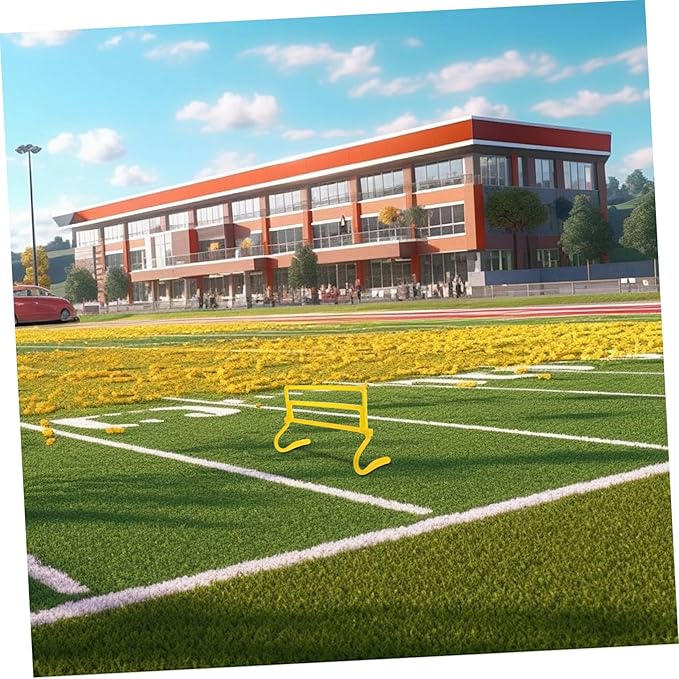 Adjustable Height Agility Hurdles for Football Training Portable Speed Hurdles Sturdy Base
