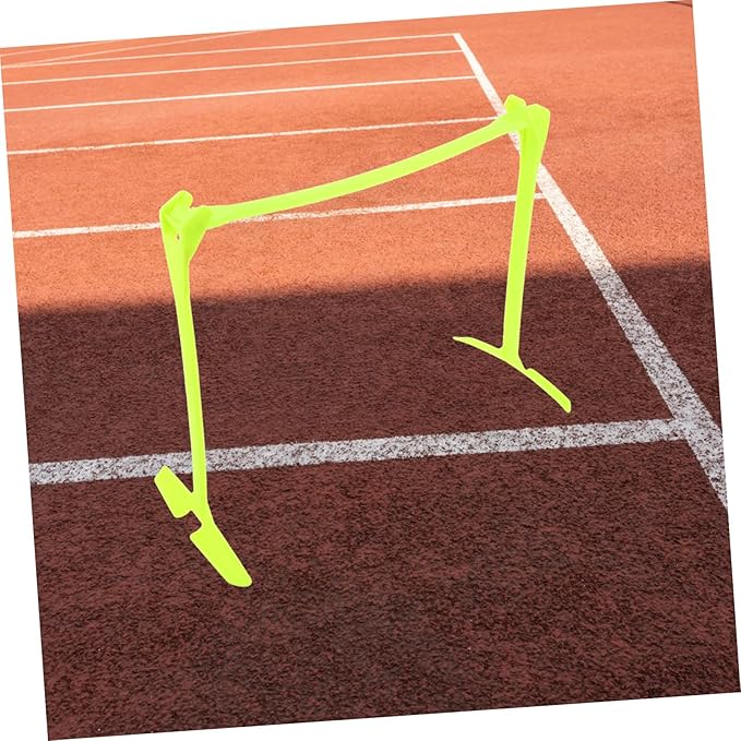 VANZACK Soccer Hurdle: Plastic Foldable Adjustable Heights Soccer Hurdle - Agility Speed Training Tool for Basketball Football Sports Athletic Drills