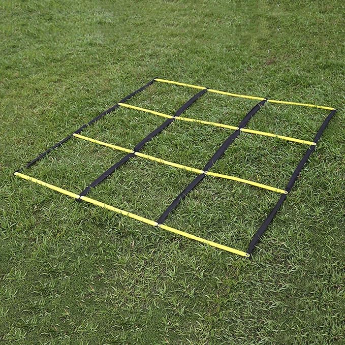 Agility Ladder for Gym Home Use, Football Basketball Reaction Training Equipment with Carry Bag Football Agility Training Equipment