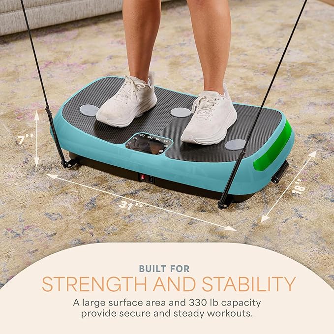 Lifepro Rumblex 4D Vibration Plate Exercise Machine with Triple Motor Oscillation, Linear, and Pulsation – Advanced 4D Vibration Technology for Whole Body Fitness, Weight Loss and Recovery at Home