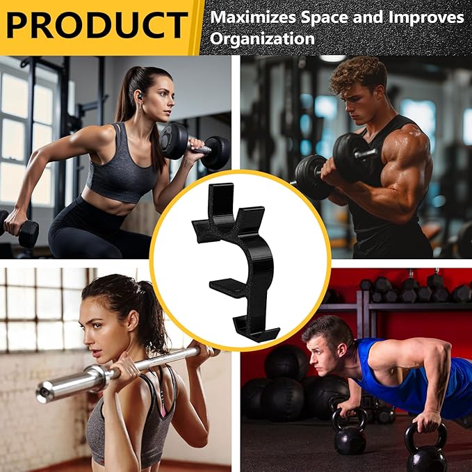 for Speediance Gym Monster 2, Barbell and Accessory Racks, Compatible With D-Rings, Standard Carabiners, Or Other Items You May Store (Two Pieces）
