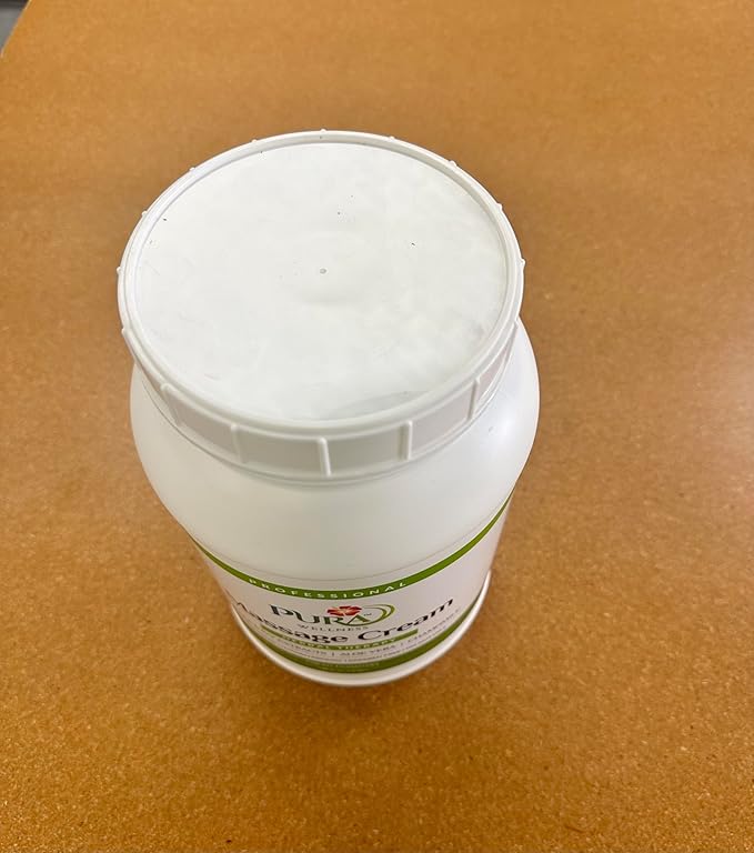 Herbal Therapy 1 Gallon Massage Cream, Aloe Vera, Professional, Massage Therapy, Deep Tissue, Unscented, Hypoallergenic, Natural Ingredients, Skin Hydrating, Moisturizing, Muscle Relief