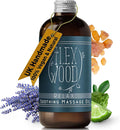 The Ilex Wood - Relax - Vegan Natural Soothing Spa Massage Oil, Handmade - 3.38 fl oz (100ml)