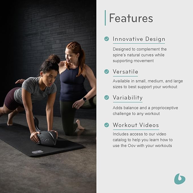 Balanced Body Pilates Oov Training Tool, Pilates Exercise Equipment for Back and Core Strengthening, Pilates Workout Equipment for Home Gym or Studio