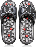 BYRIVER Plantar Fasciitis Relief Foot Massager Slippers Sandals Shoes for Men Women, Foot Care Relaxation Wellness Gifts for Mom Dad, Stress Relief, Tense Muscle Relaxer (02M)