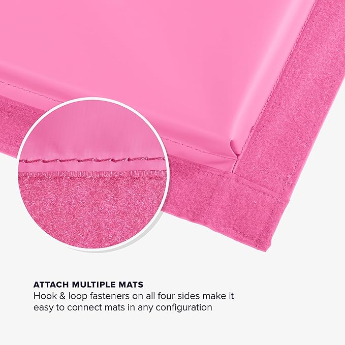 We Sell Mats - 4 ft x 6 ft x 2 - Personal Fitness & Exercise Mat for Home Workout - Lightweight and Folds for Carrying – All Purpose Gym Mat – Thick Mat for Yoga, Pilates, Stretches, Floor Exercises