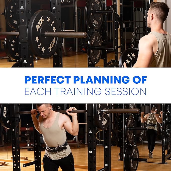 Weight Plate Holder Power Rack Attachment Barbell Safety Bars 2 Inch Olympic Plate Storage Power Squat Rack Holder Hooks Barbell Stand Holder Bar Weight Plates for 2x2 3x3 2x3 Power Cage Accessories