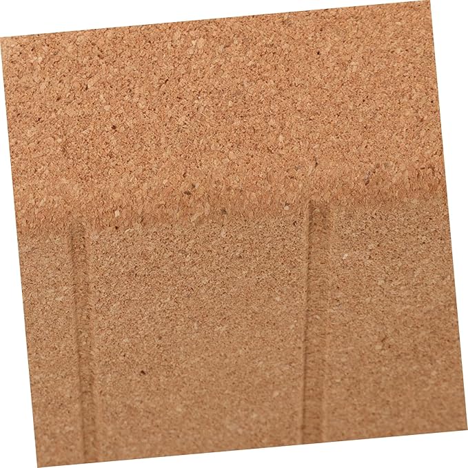 High Density Cork Yoga Block Triangle Shape for Deep Stretching and Durable Eco Friendly Yoga Training Equipment for Dancers and Fitness Enthusiasts