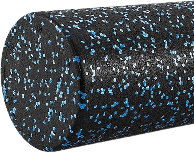 Column Foam Roller Multipurpose Relaxation Men Women Pilates Foam Roller for Fitness Worker Office Home Gym, 15cmx60cm Blue