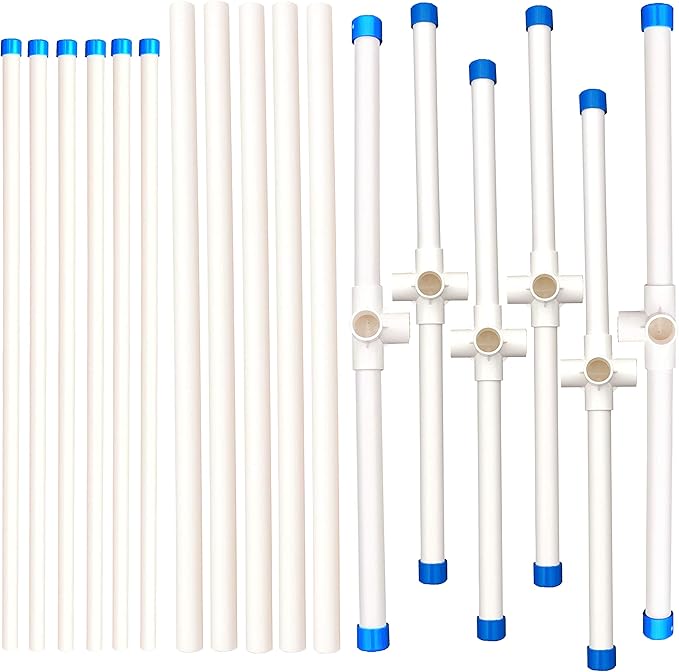 Trademark Innovations Dog Training Agility Weave Poles Equipment Set